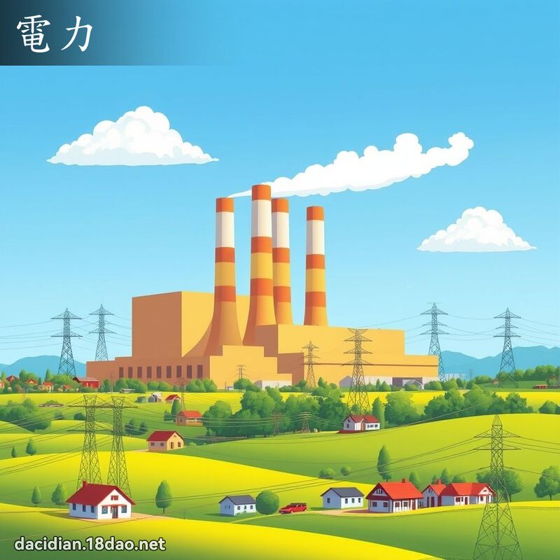 電力 - 國語大辭典配圖