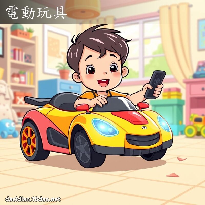 電動玩具 - 國語大辭典配圖