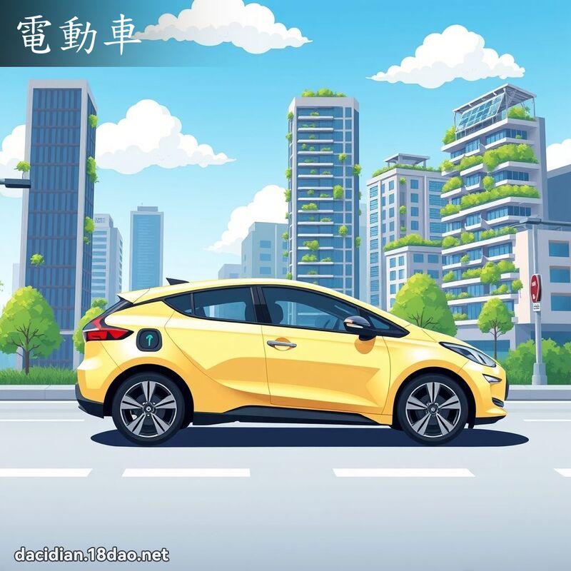 電動車 - 國語大辭典配圖