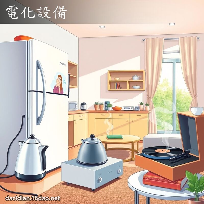 電化設備 - 國語大辭典配圖