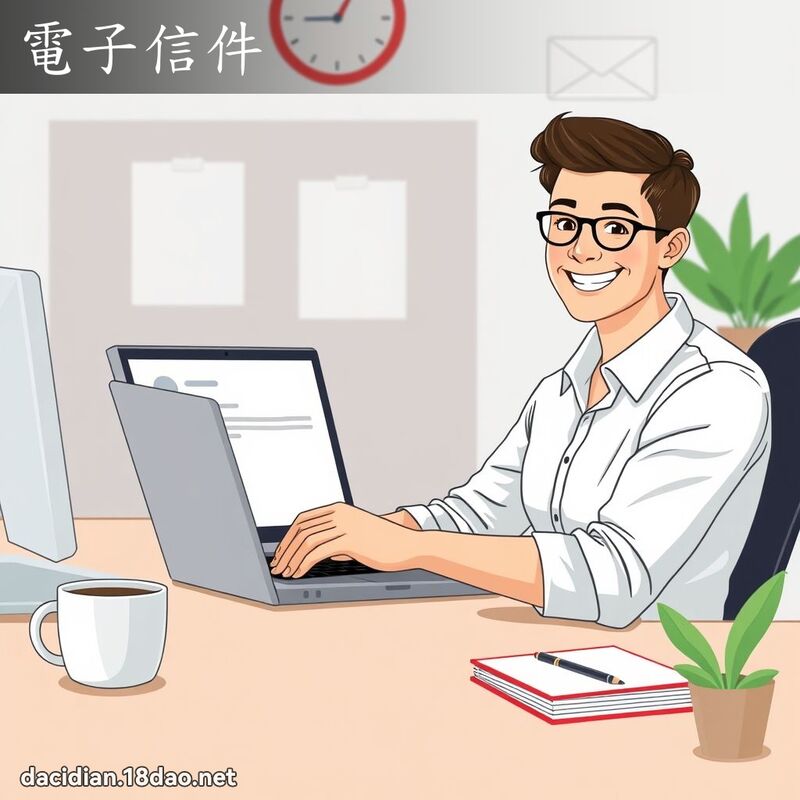 電子信件 - 國語大辭典配圖