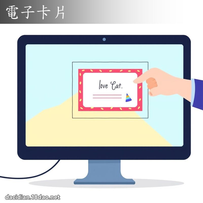 電子卡片 - 國語大辭典配圖