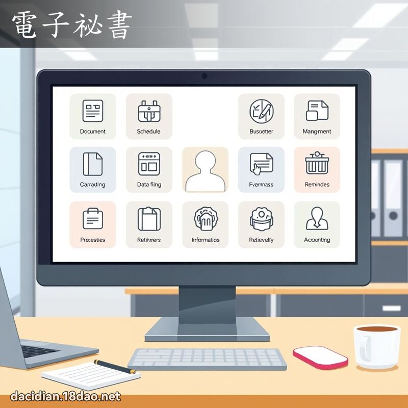 電子祕書 - 國語大辭典配圖