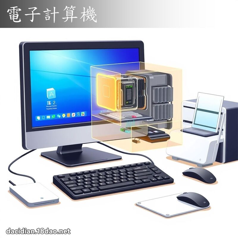 電子計算機 - 國語大辭典配圖