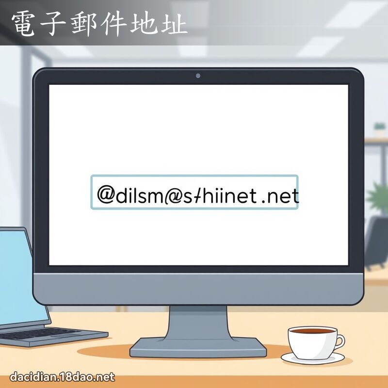 電子郵件地址 - 國語大辭典配圖