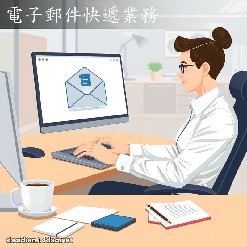电子邮件快递业务 - 国语大辞典配图