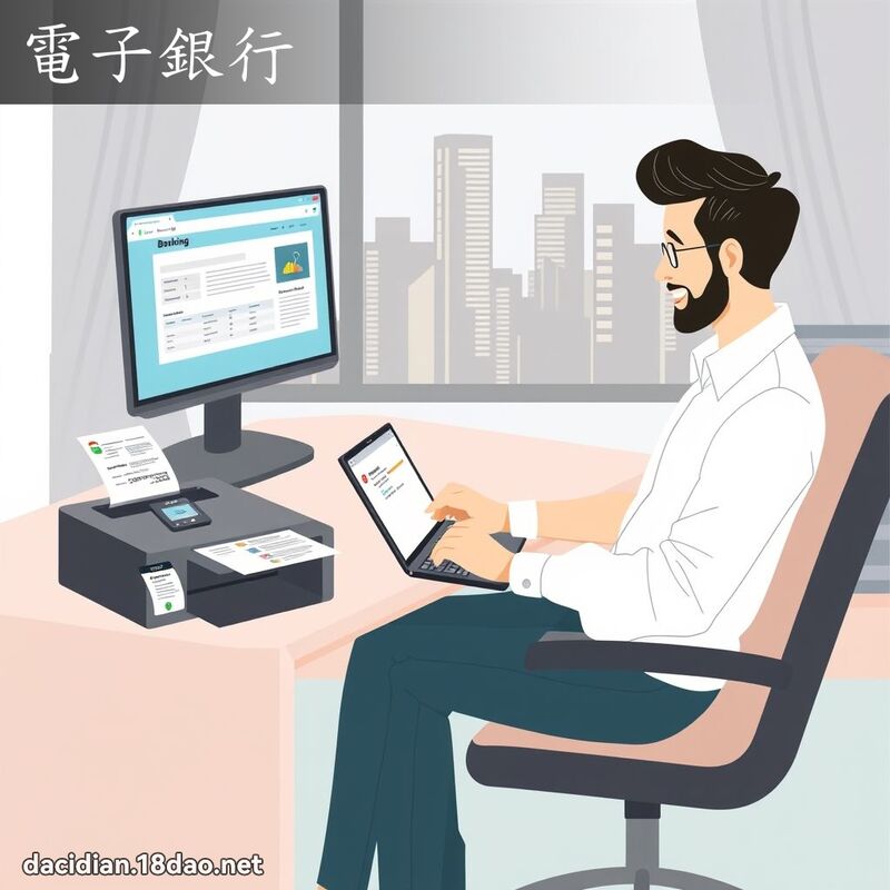 電子銀行 - 國語大辭典配圖