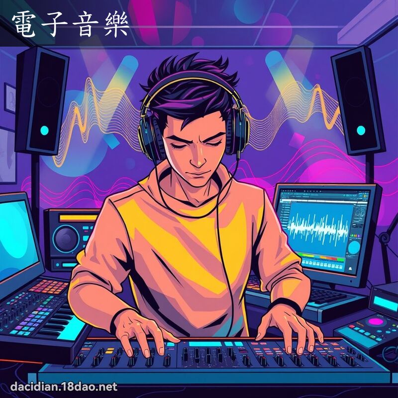電子音樂 - 國語大辭典配圖