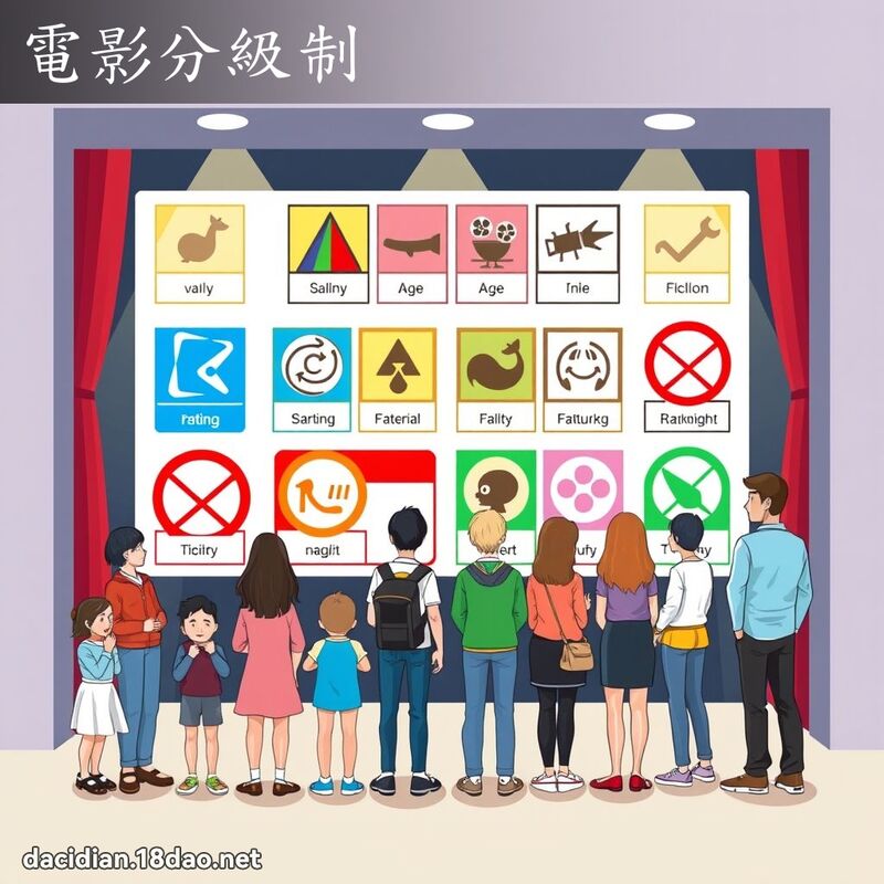 电影分级制 - 国语大辞典配图