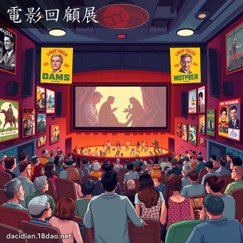 电影回顾展 - 国语大辞典配图