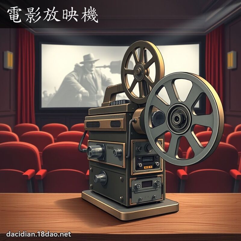电影放映机 - 国语大辞典配图