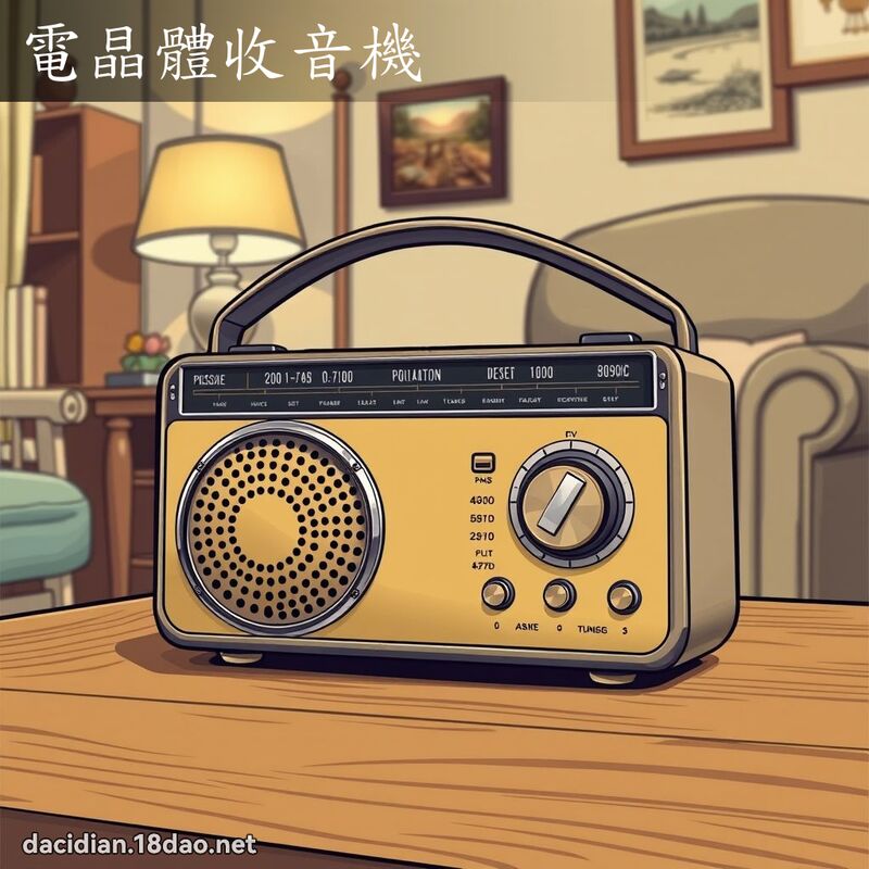 電晶體收音機 - 國語大辭典配圖