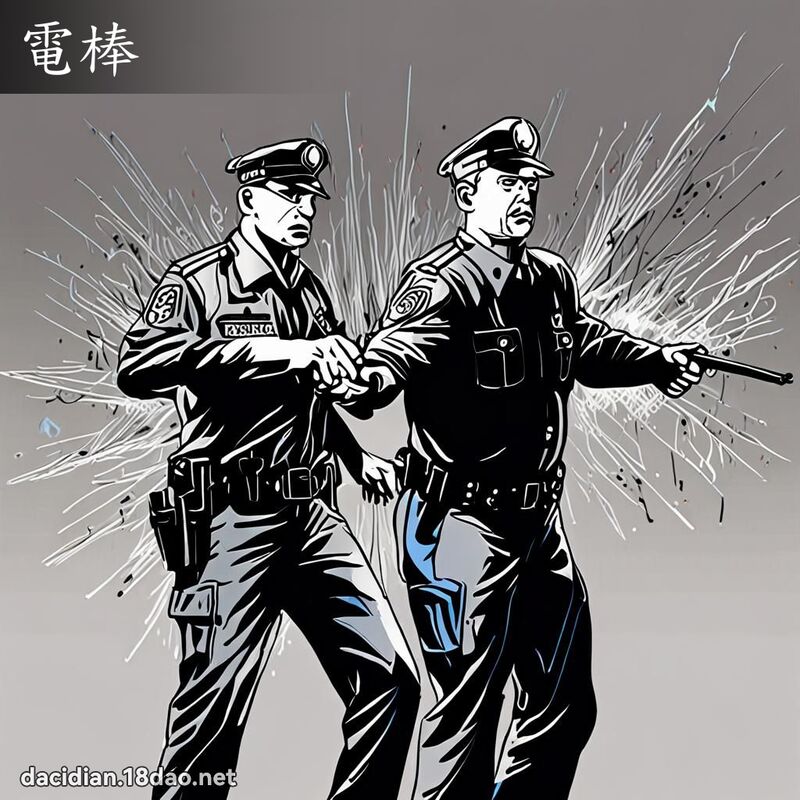 電棒 - 國語大辭典配圖