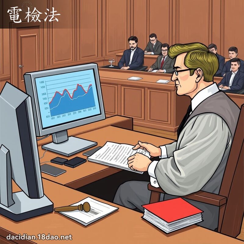 电检法 - 国语大辞典配图