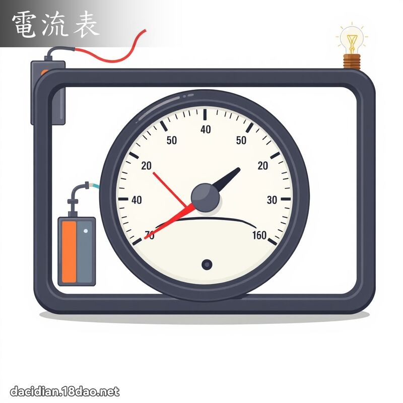 電流表 - 國語大辭典配圖