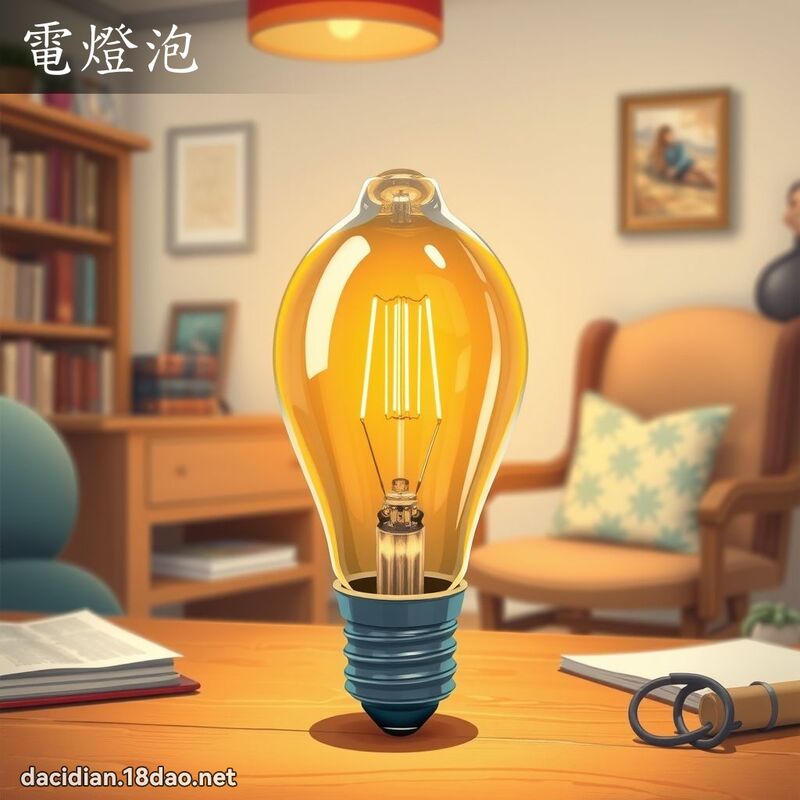 电灯泡 - 国语大辞典配图