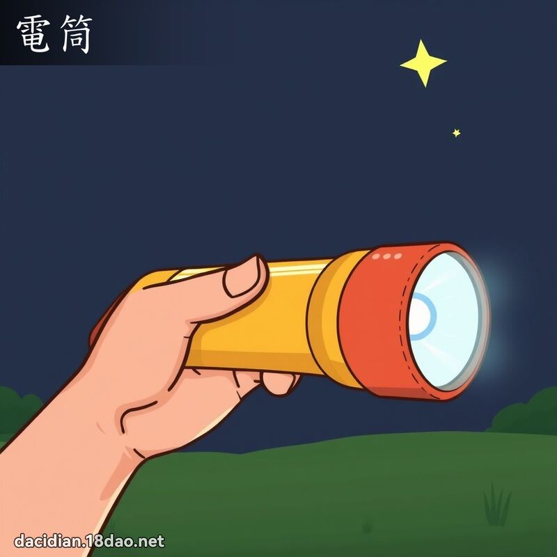 电筒 - 国语大辞典配图