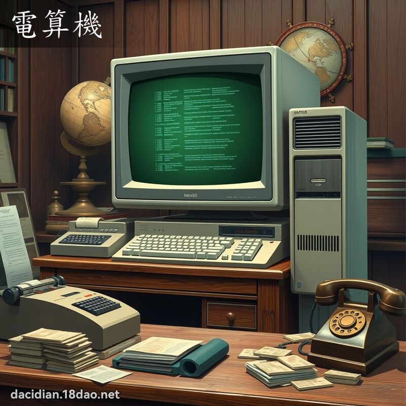 电算机 - 国语大辞典配图