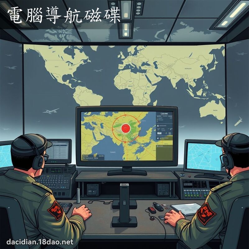 電腦導航磁碟 - 國語大辭典配圖