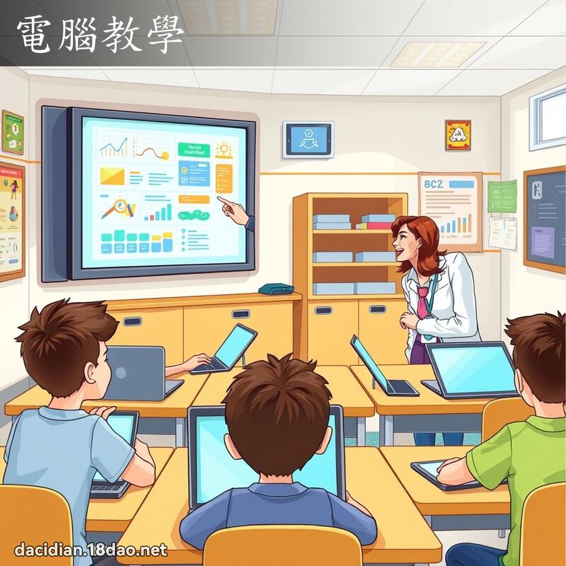 電腦教學 - 國語大辭典配圖
