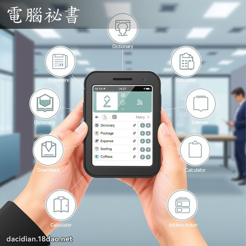 電腦祕書 - 國語大辭典配圖