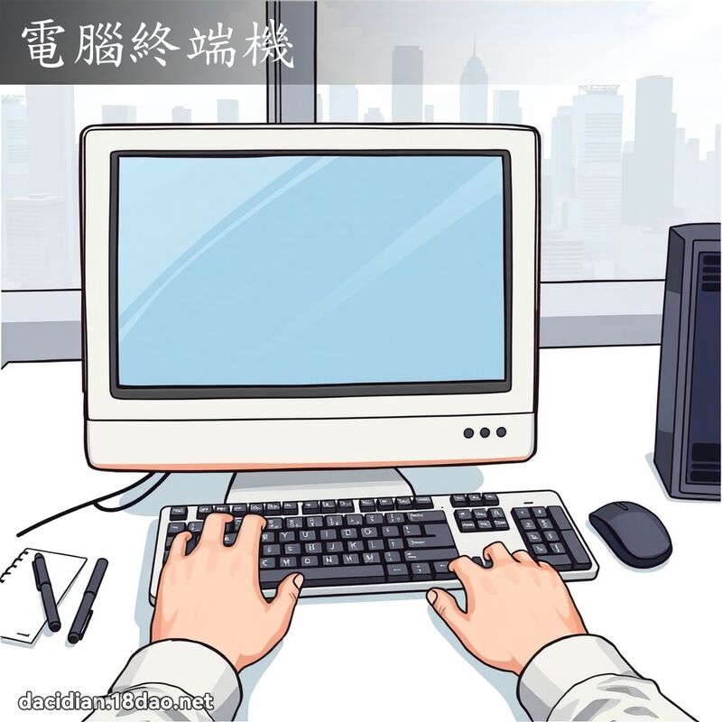 電腦終端機 - 國語大辭典配圖