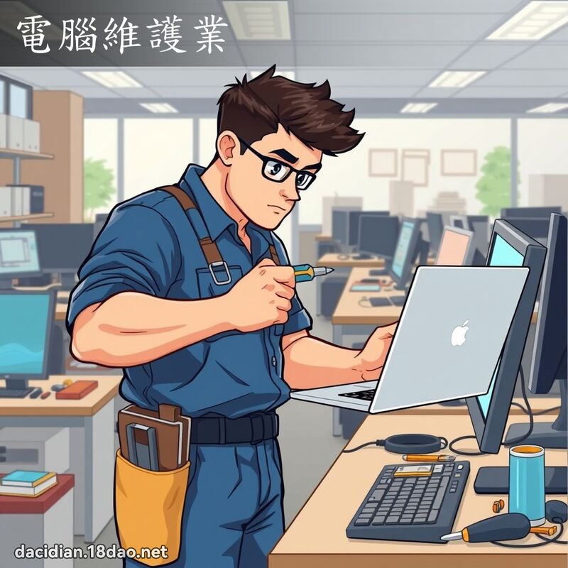 電腦維護業 - 國語大辭典配圖