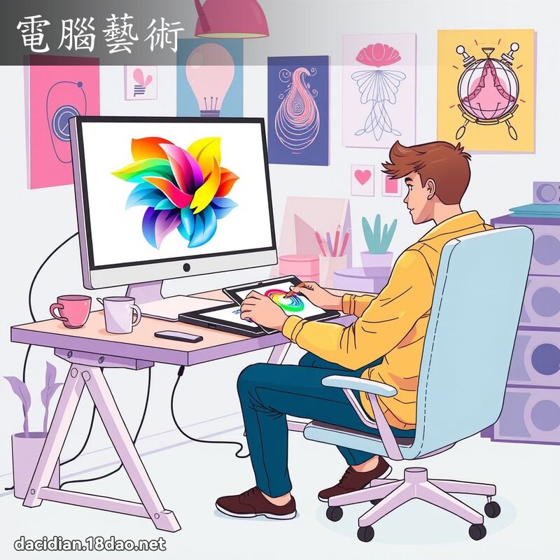 電腦藝術 - 國語大辭典配圖