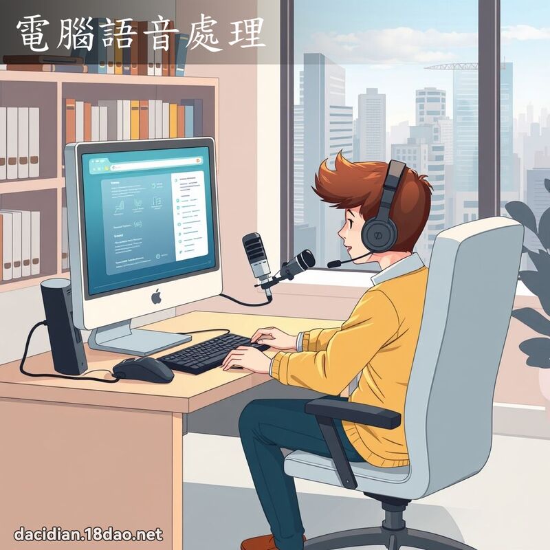 电脑语音处理 - 国语大辞典配图