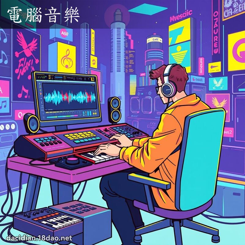 电脑音乐 - 国语大辞典配图