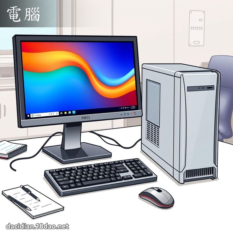 電腦 - 國語大辭典配圖
