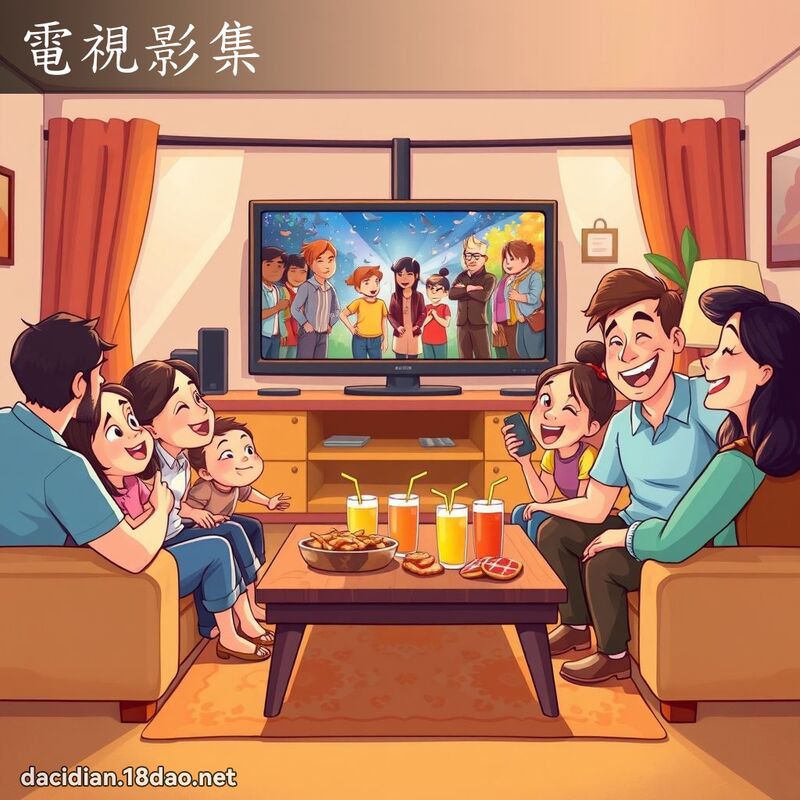 电视影集 - 国语大辞典配图
