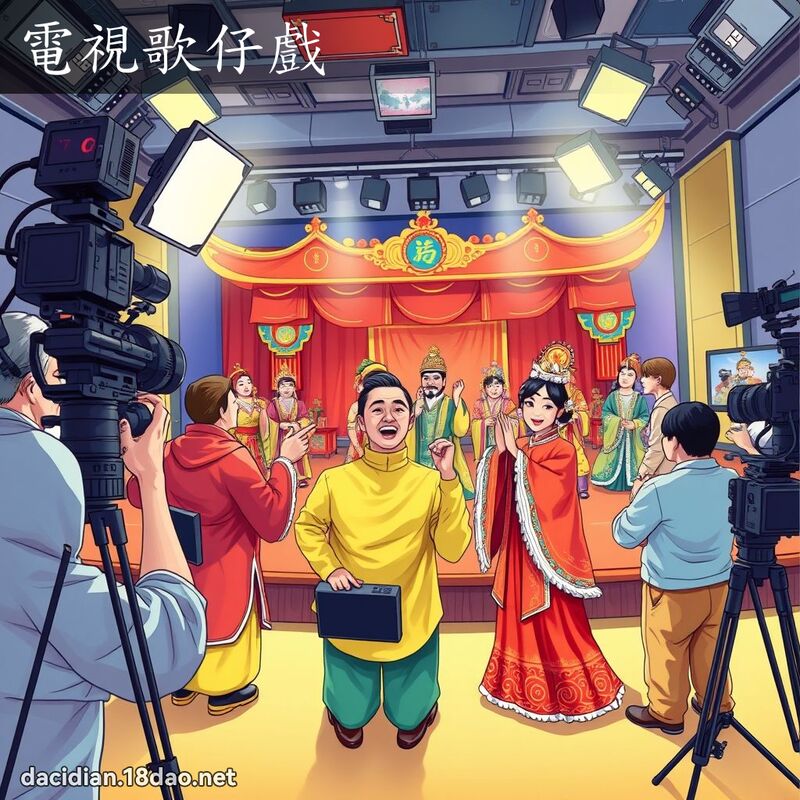 电视歌仔戏 - 国语大辞典配图