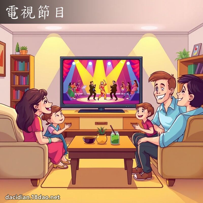 電視節目 - 國語大辭典配圖