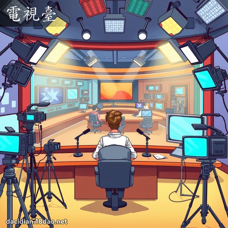 电视台 - 国语大辞典配图
