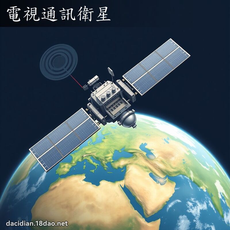 電視通訊衛星 - 國語大辭典配圖