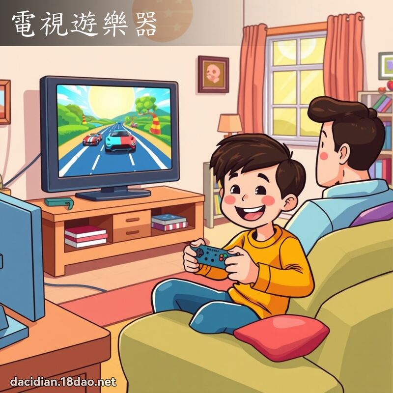 电视游乐器 - 国语大辞典配图