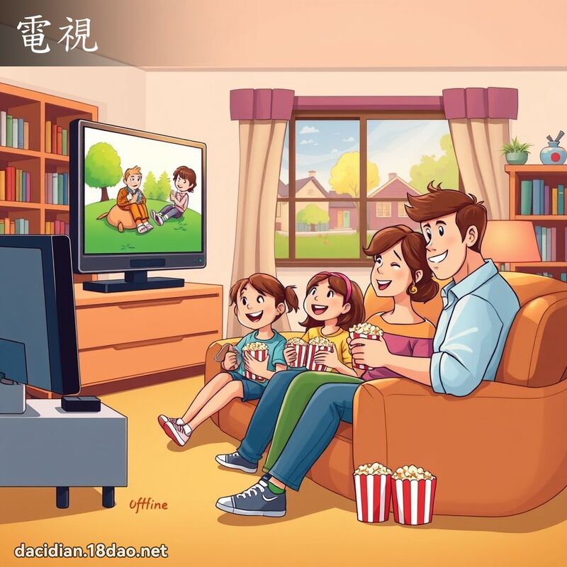 電視 - 國語大辭典配圖