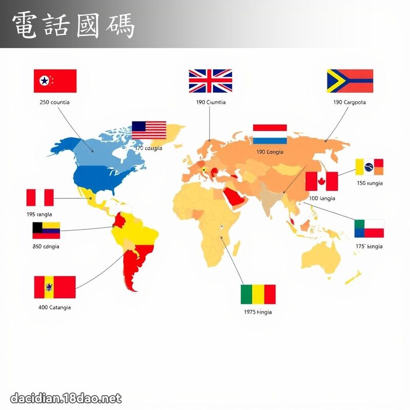 電話國碼 - 國語大辭典配圖