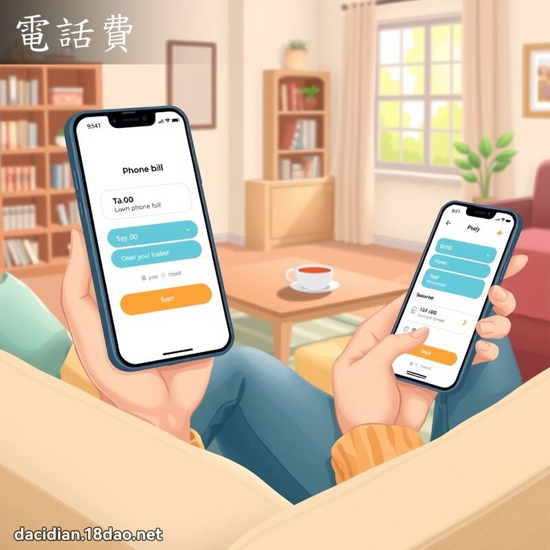 电话费 - 国语大辞典配图