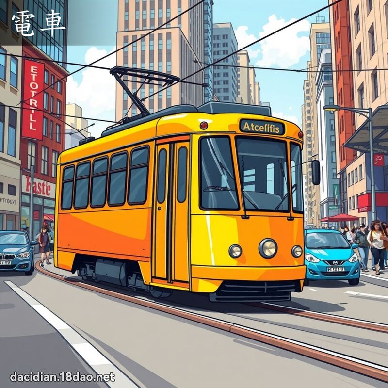 電車 - 國語大辭典配圖