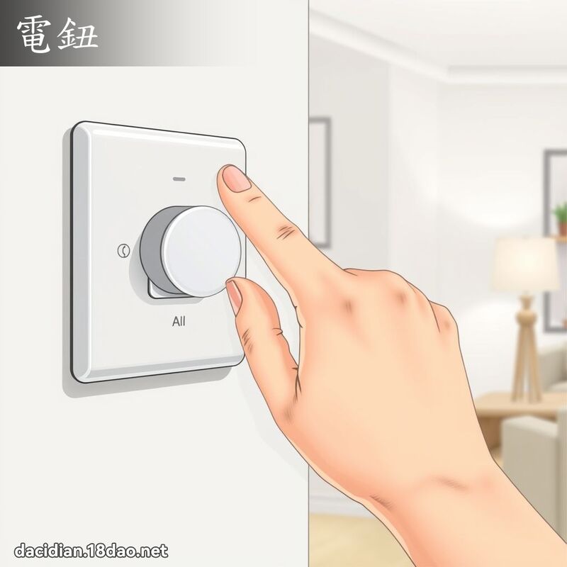 电钮 - 国语大辞典配图