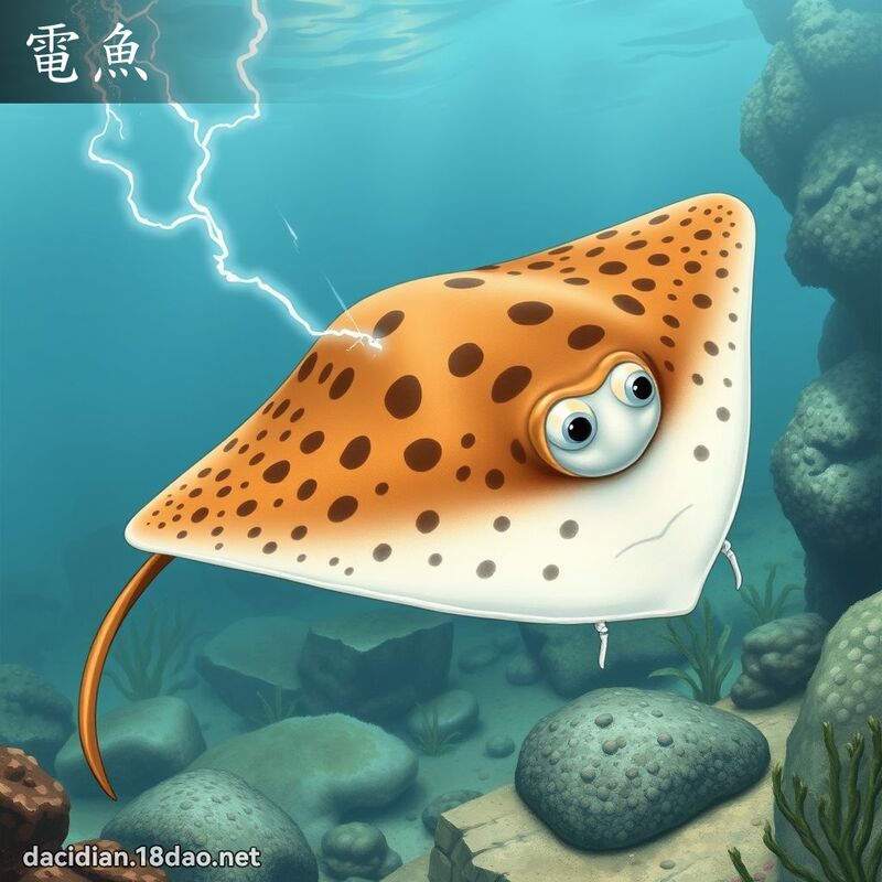 電魚 - 國語大辭典配圖