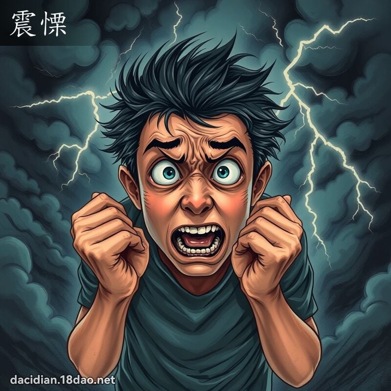 震慄 - 國語大辭典配圖