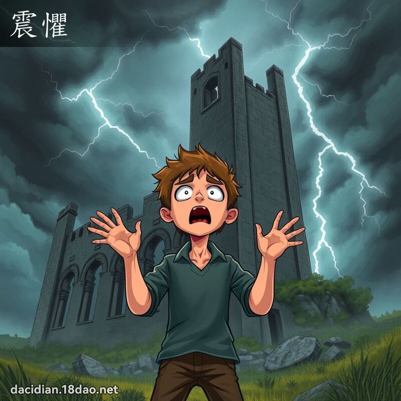 震懼 - 國語大辭典配圖