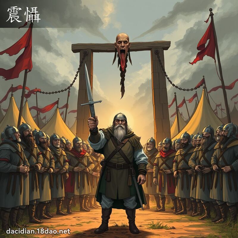 震懾 - 國語大辭典配圖