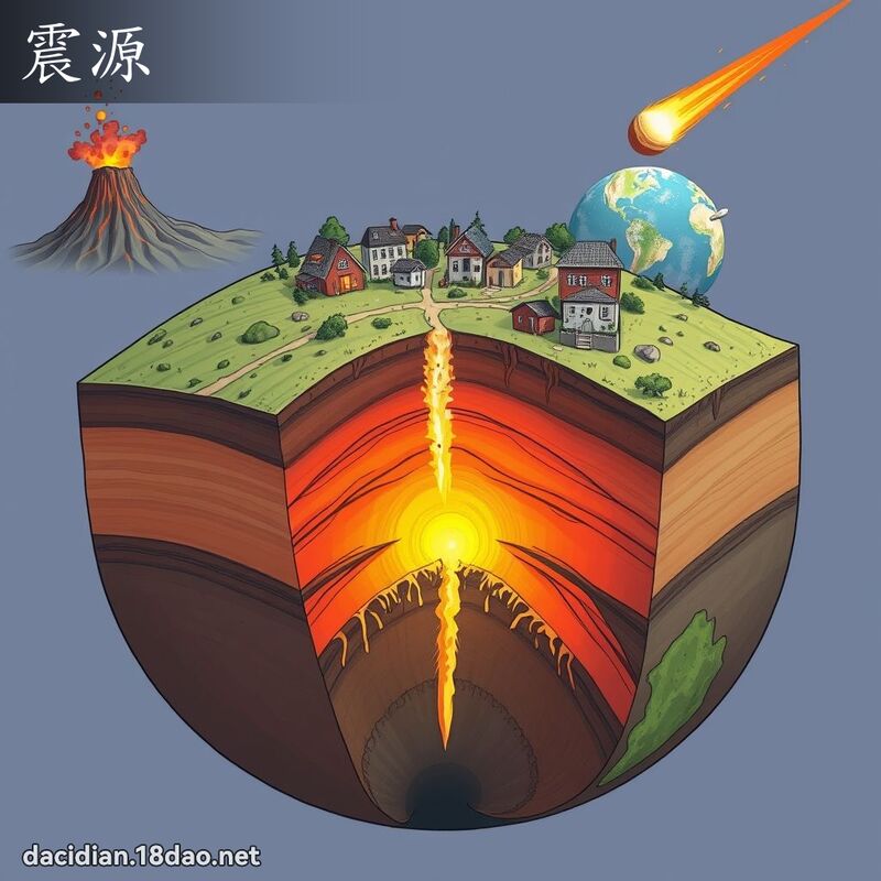 震源 - 国语大辞典配图