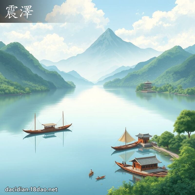 震澤 - 國語大辭典配圖