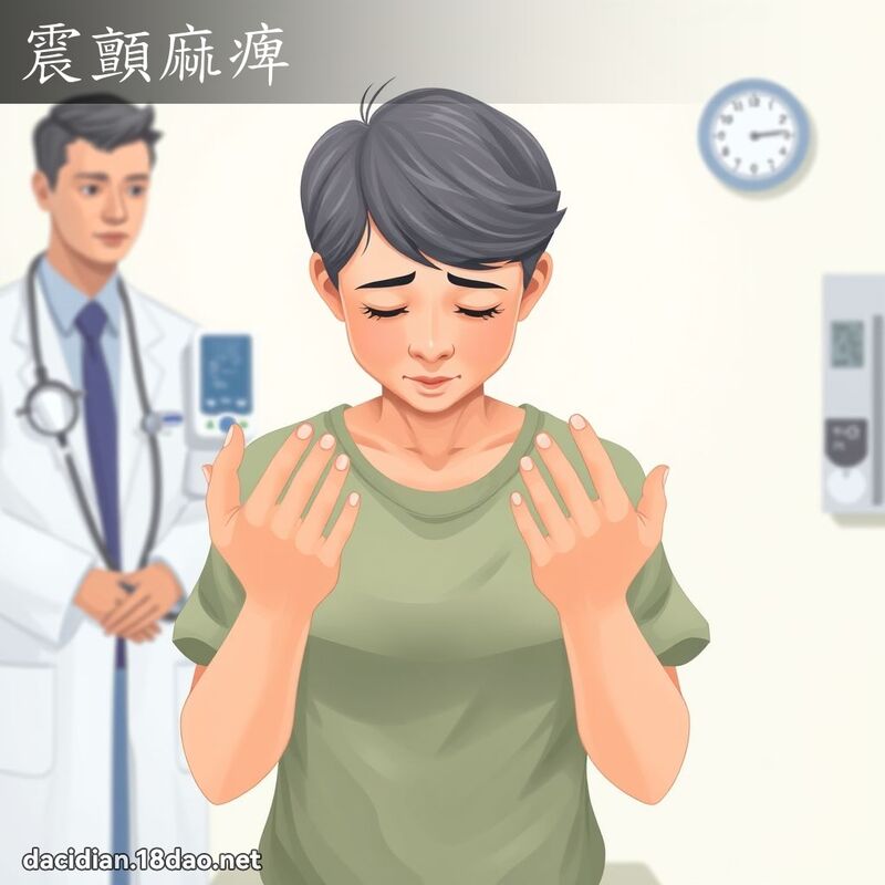 震顫麻痺 - 國語大辭典配圖
