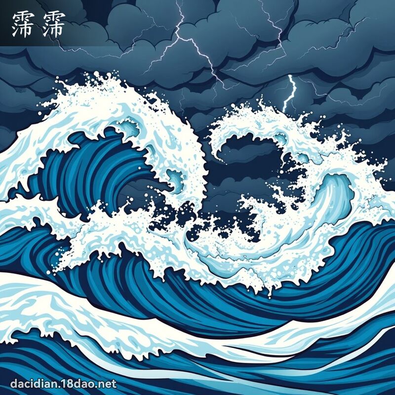 霈霈 - 國語大辭典配圖
